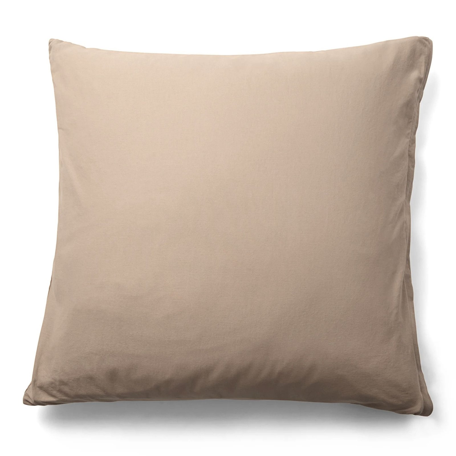 Kuddfodral 60x63 cm - Stonewashed - Firm brun