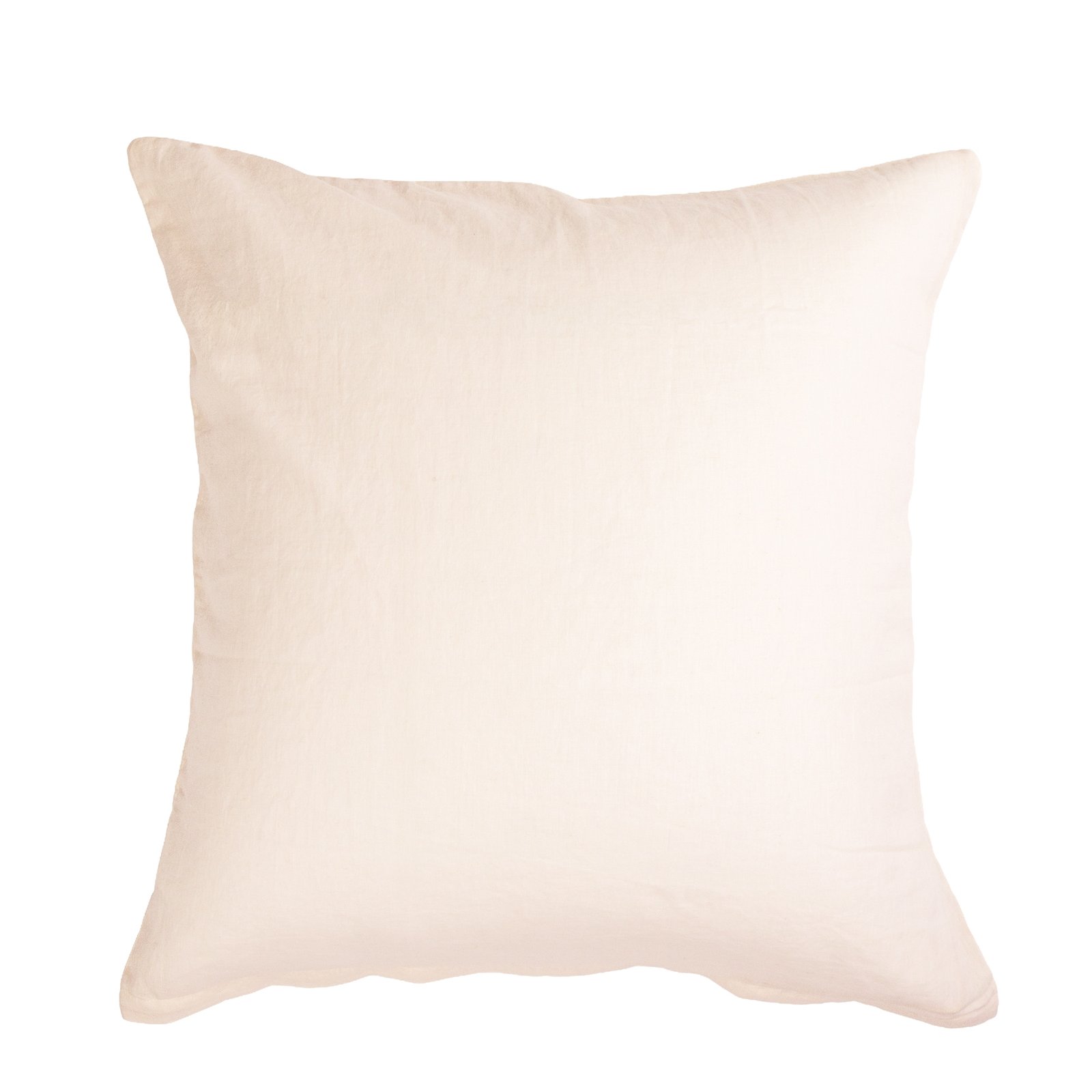 Kuddöverdrag 60x63 cm - Linne - Vit