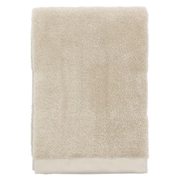 Ekologisk handduk - 100% ekologisk bomull - Badhandduk 70x140 cm - Södahl Organic - Beige