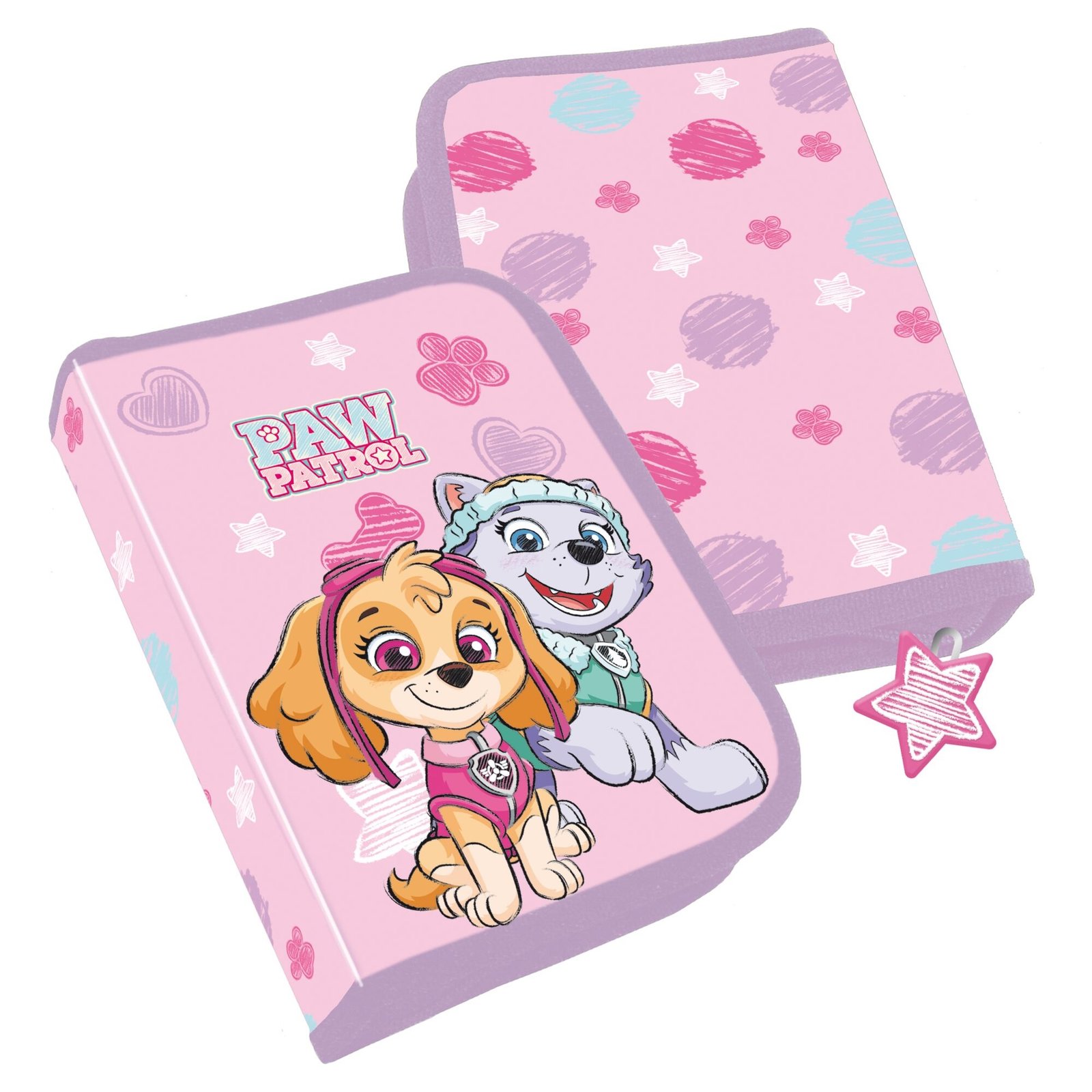 Paw Patrol pennfodral - 1 fack med innehåll - 20x12,8 cm
