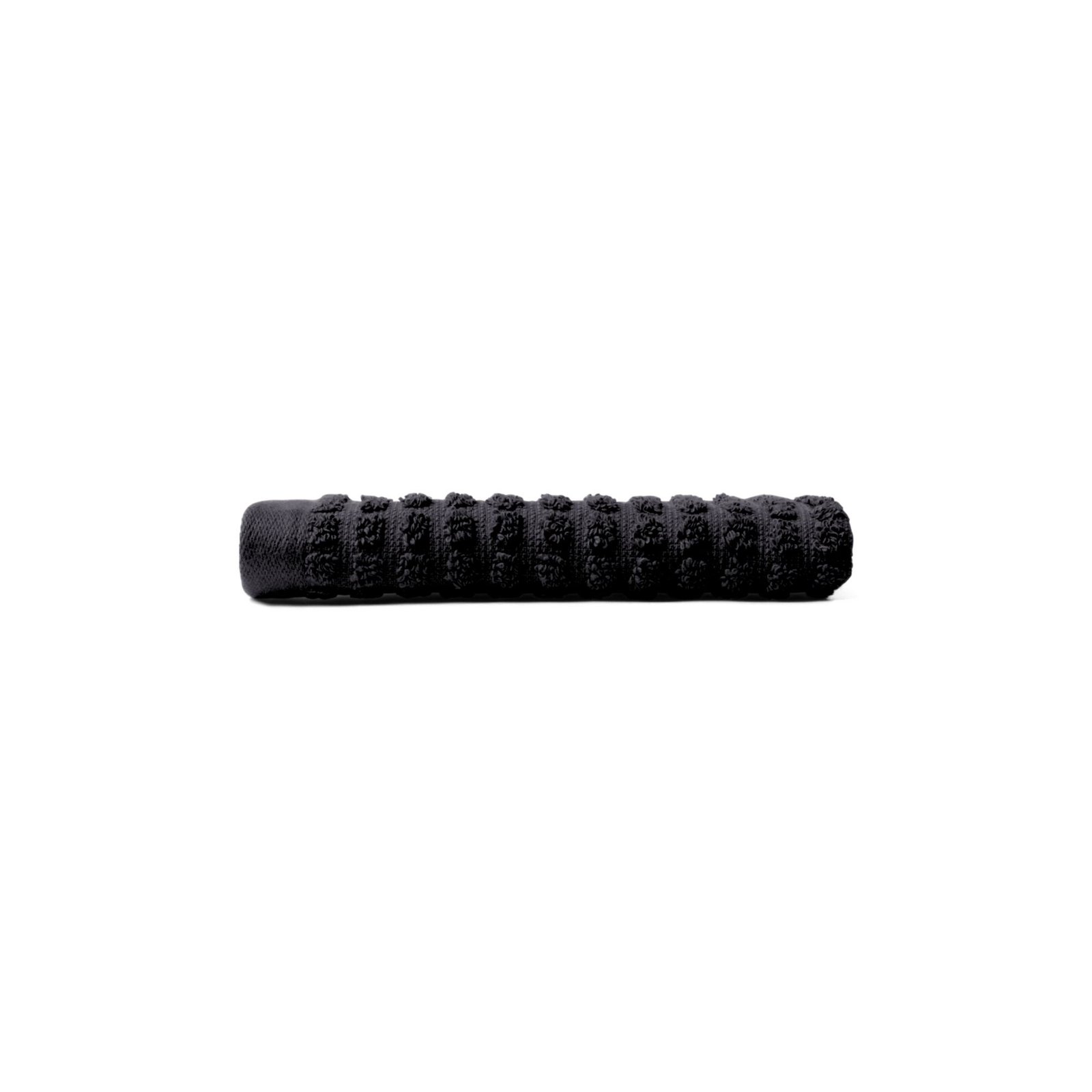 JUNA tvättlapp - 100% ekologisk bomull - 30x30 cm - Check mörkgrå