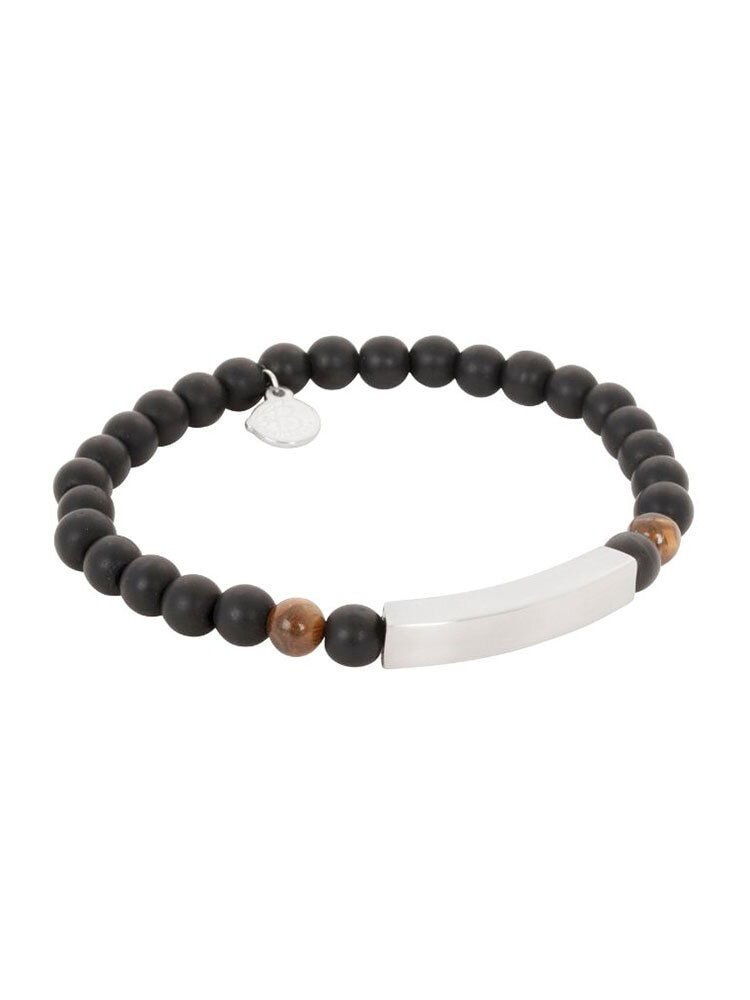 BB Armband Svart/Silver 8259