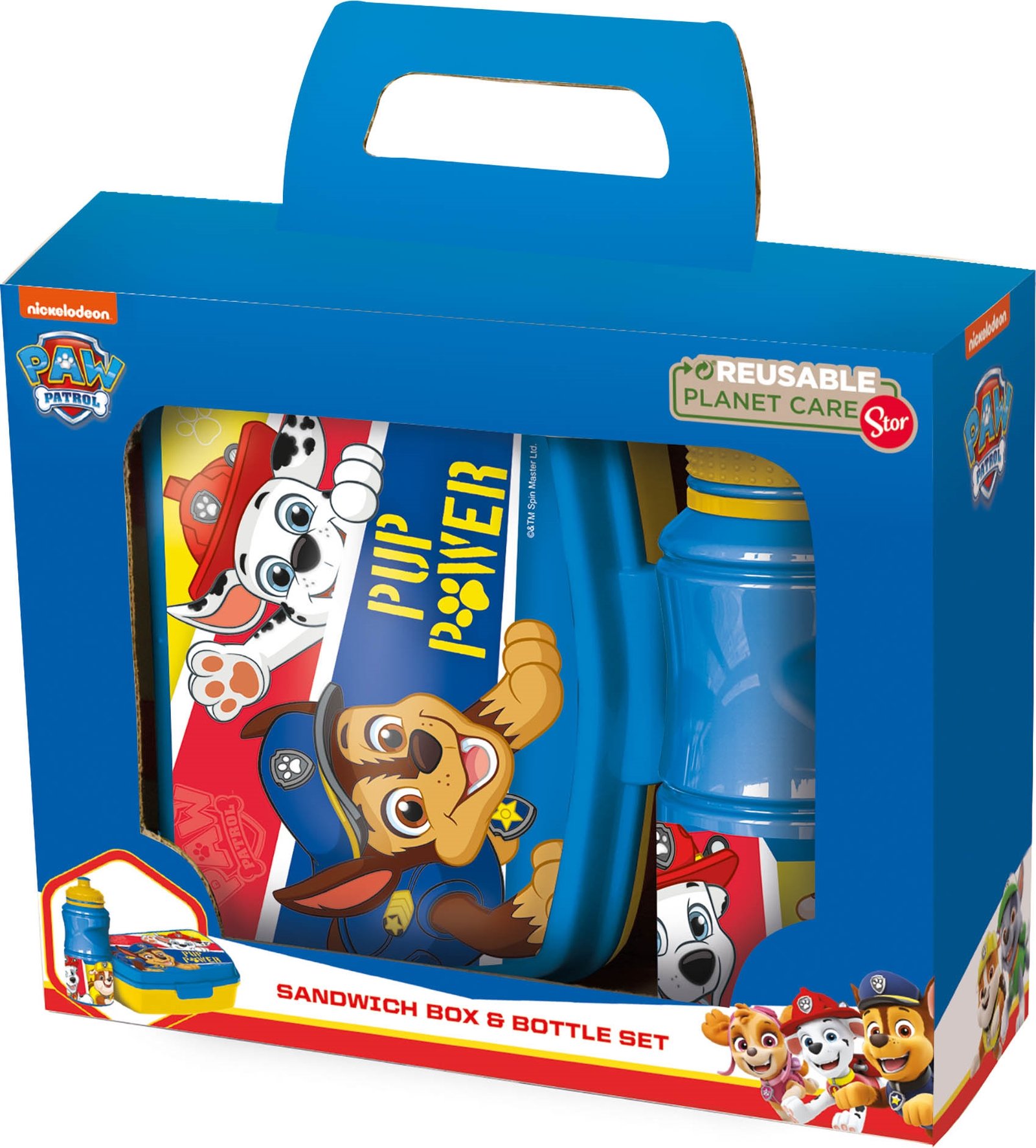 Paw Patrol matlådeset - Matlåda och drickflaska till barn