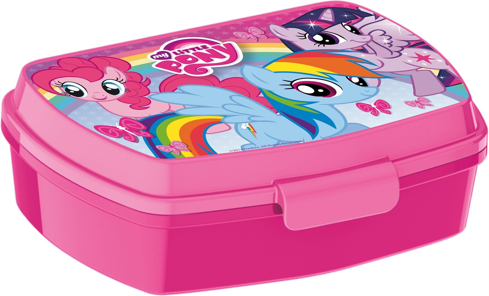 My Little Pony matlåda - Barnmatlåda med 1 fack - Ljusrosa