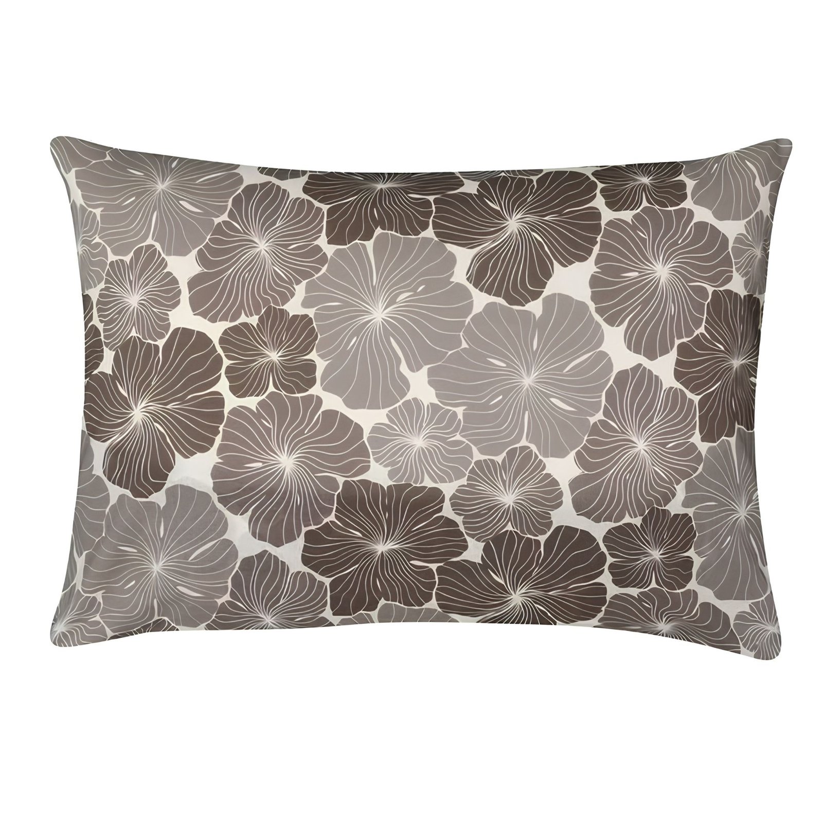 Puddfodral 50x70 cm - 100% bomull - Høie of Scandinavia - Paula Chocolate Brown