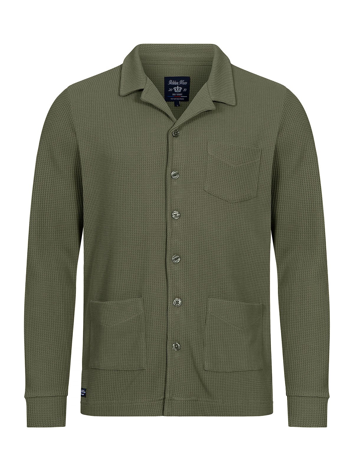 Charlie Waffle Shirt Khaki