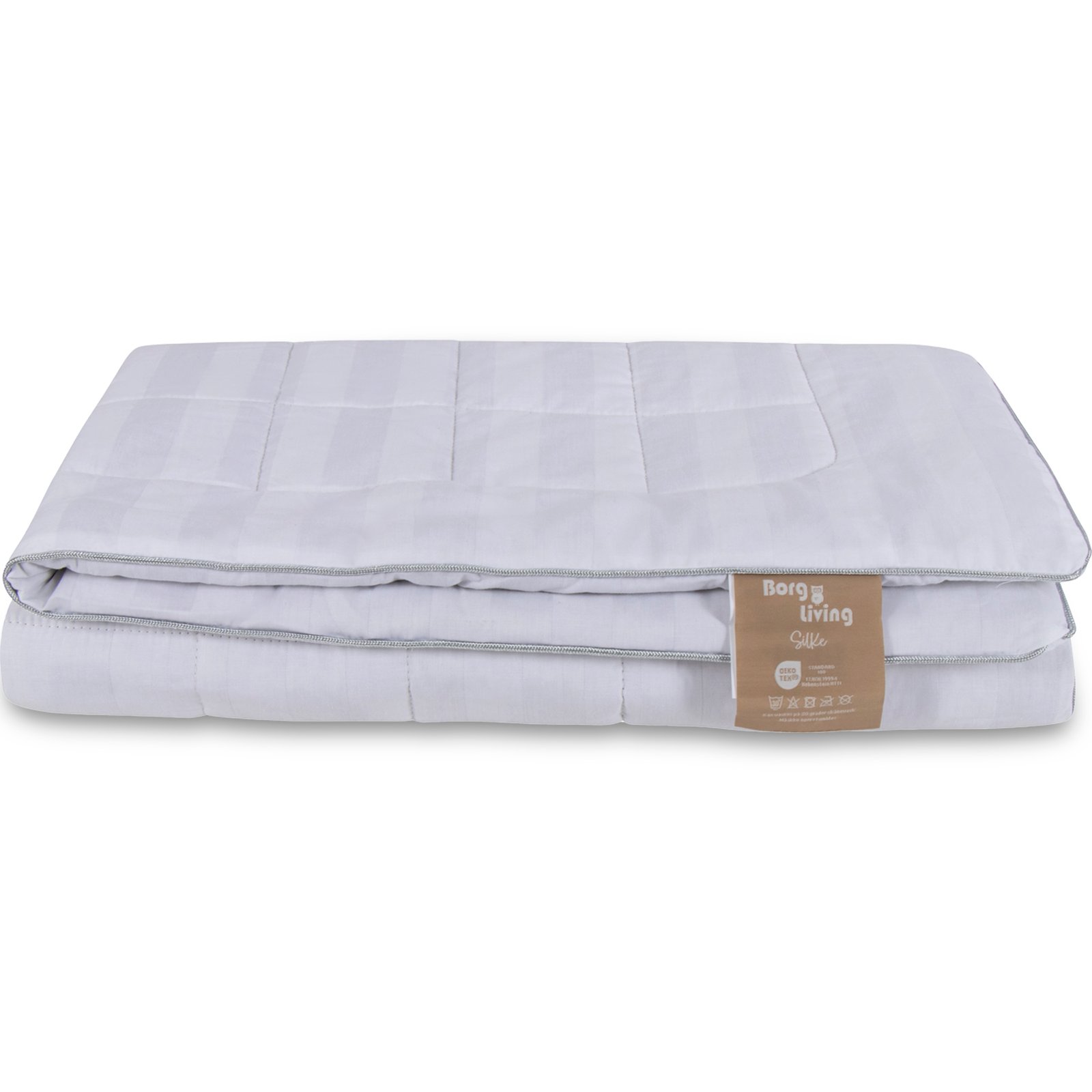 Junior silkedyna - Temperaturreglerande helårstäcke - 100% Mulberrysilke - 100x140 cm - Borg Living