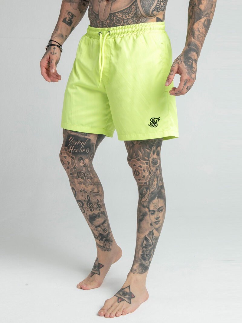 Fluro Swim Shorts Yellow
