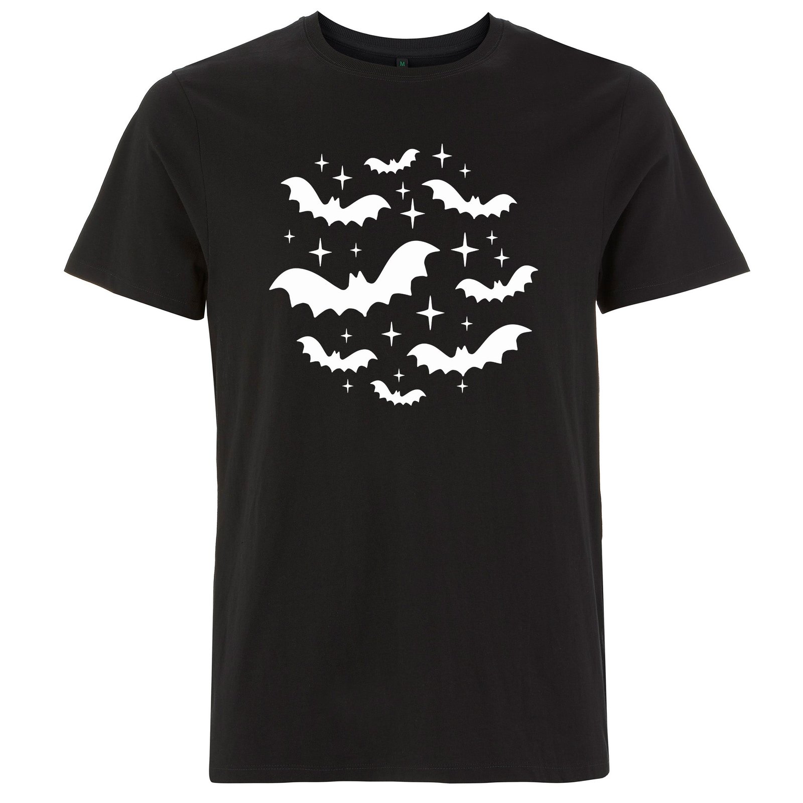 Fladdermöss Halloween T-shirt Unisex – Stilren & Hållbar - Svart