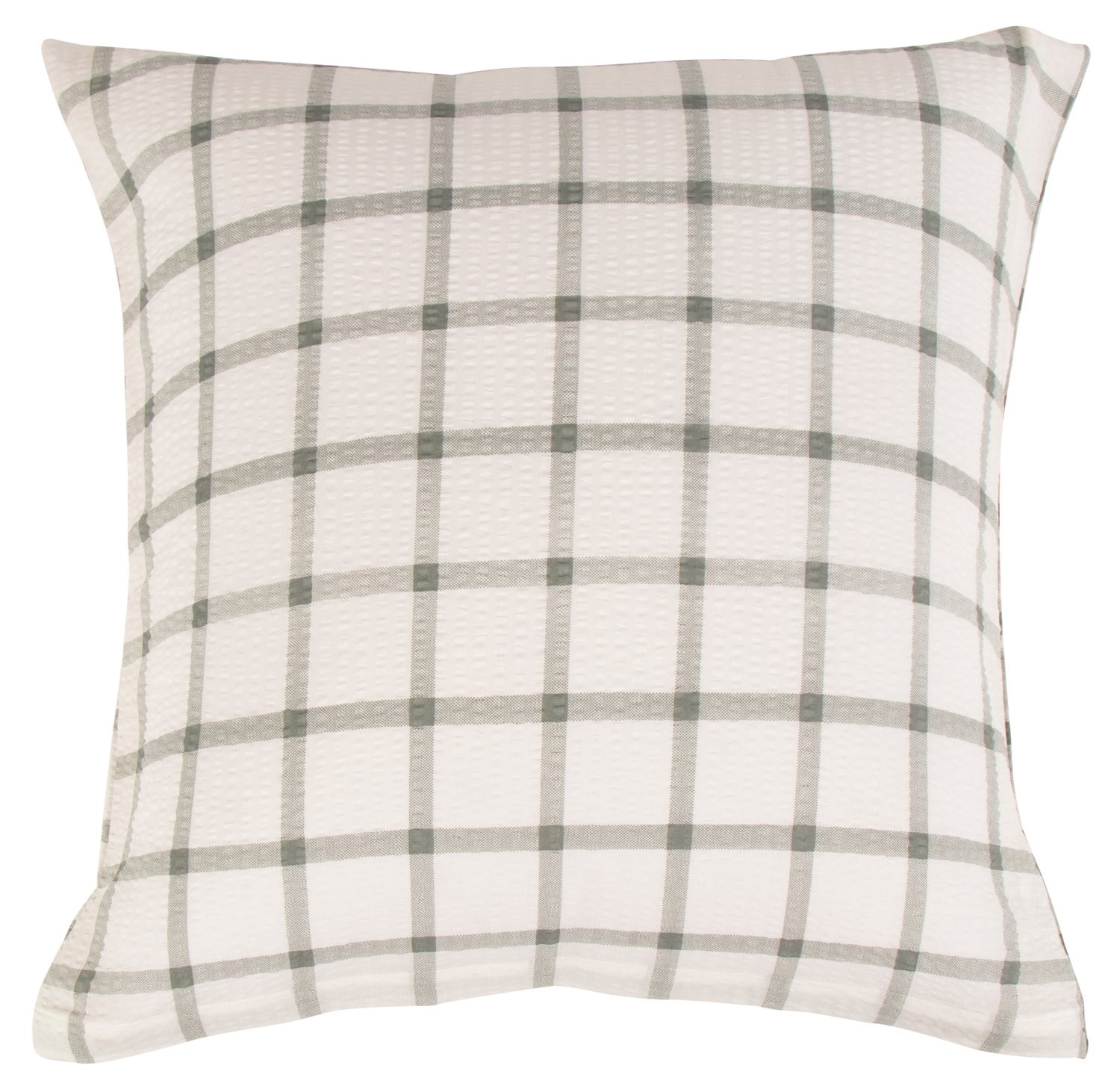 Puddfodral 60x63 cm - Kreppsängkläder - 100% bomullskrepp - gröna rutor