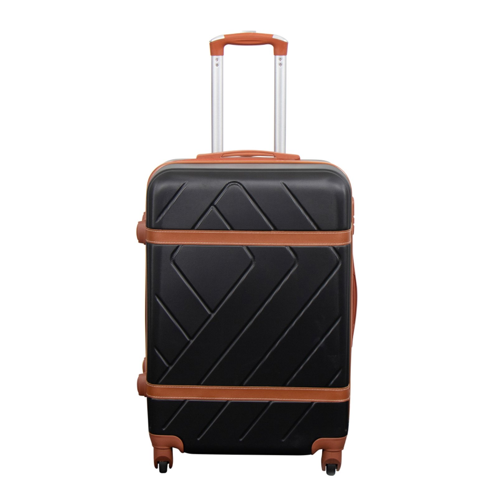 Erbjudanden på resväskor - Hardcase - Storlek Medium - Retro svart - Smart resväska