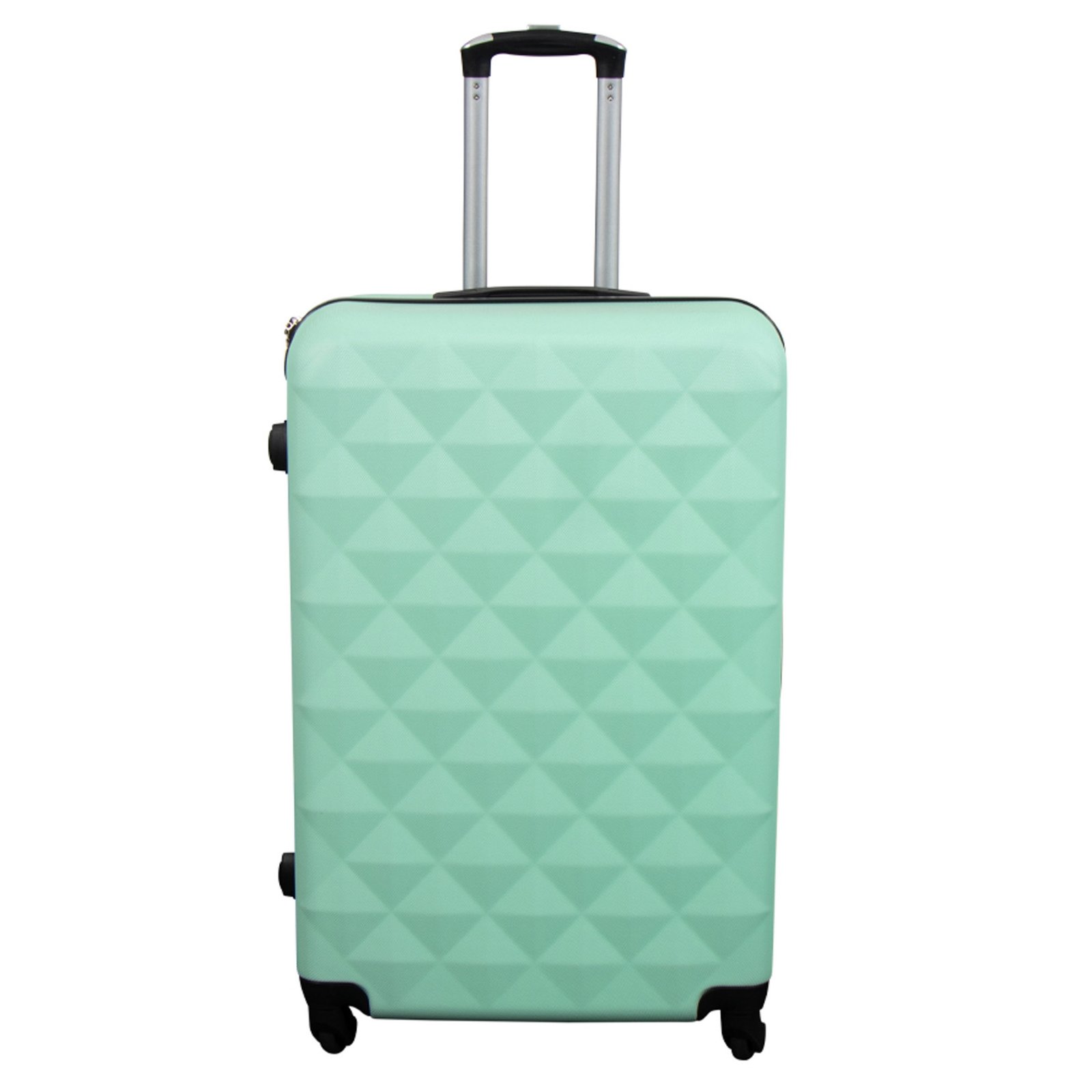 Stor resväska - Diamant turkos - Hardcase resväska - Smart resväska