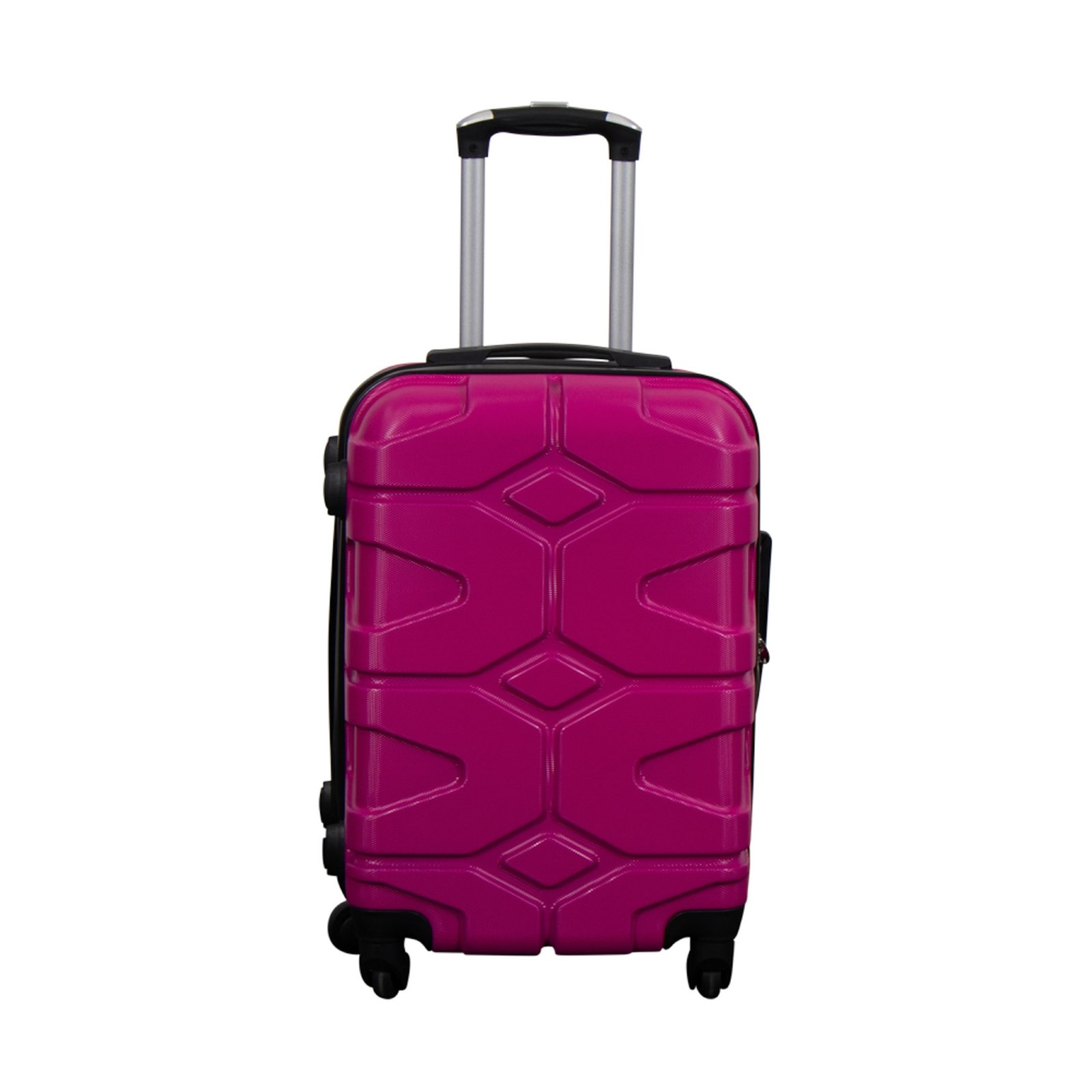 Kabinväska - Hardcase lättvikt resväska - Storlek liten - Military Pink