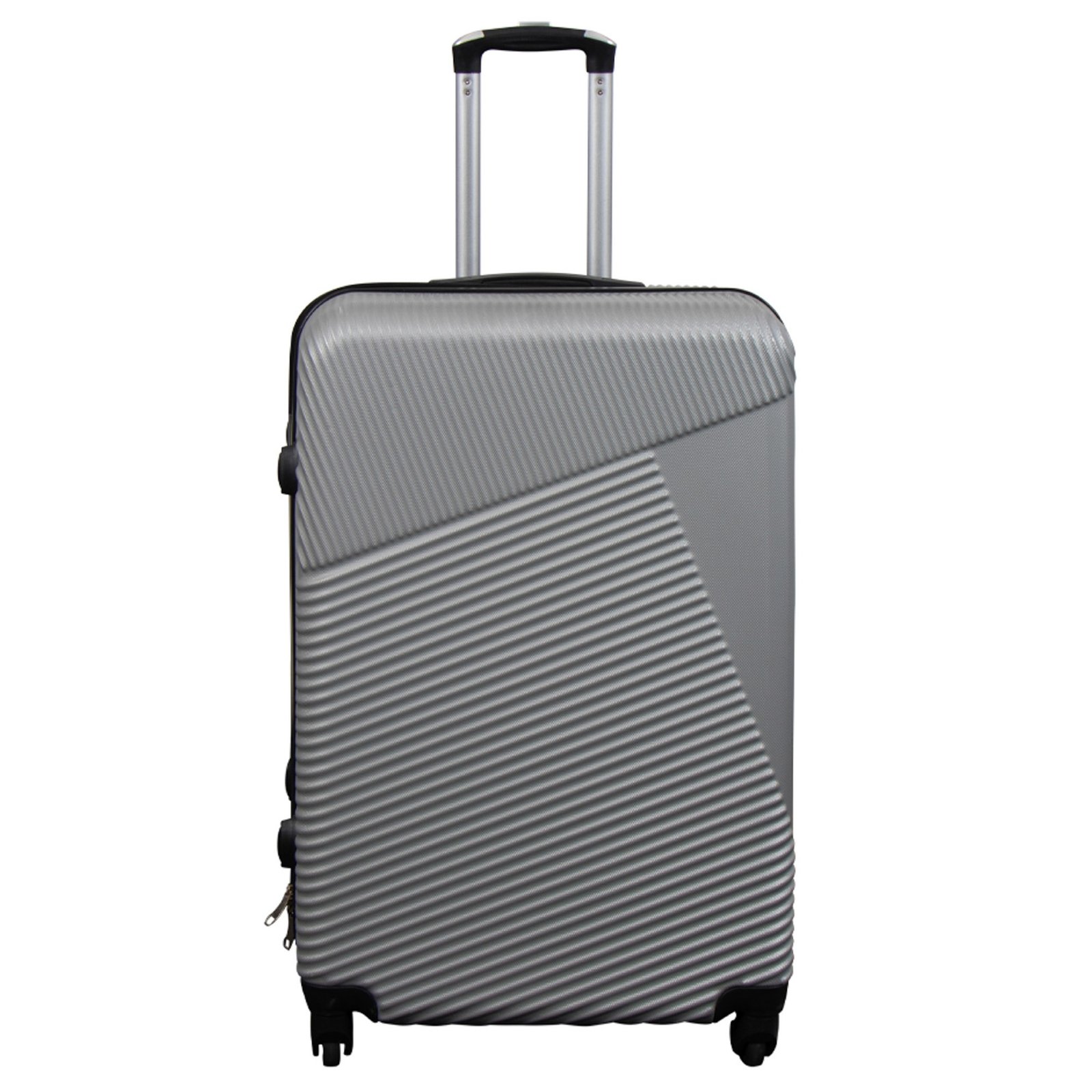 Stor resväska - Silver lines - Hardcase resväska - Smart resväska