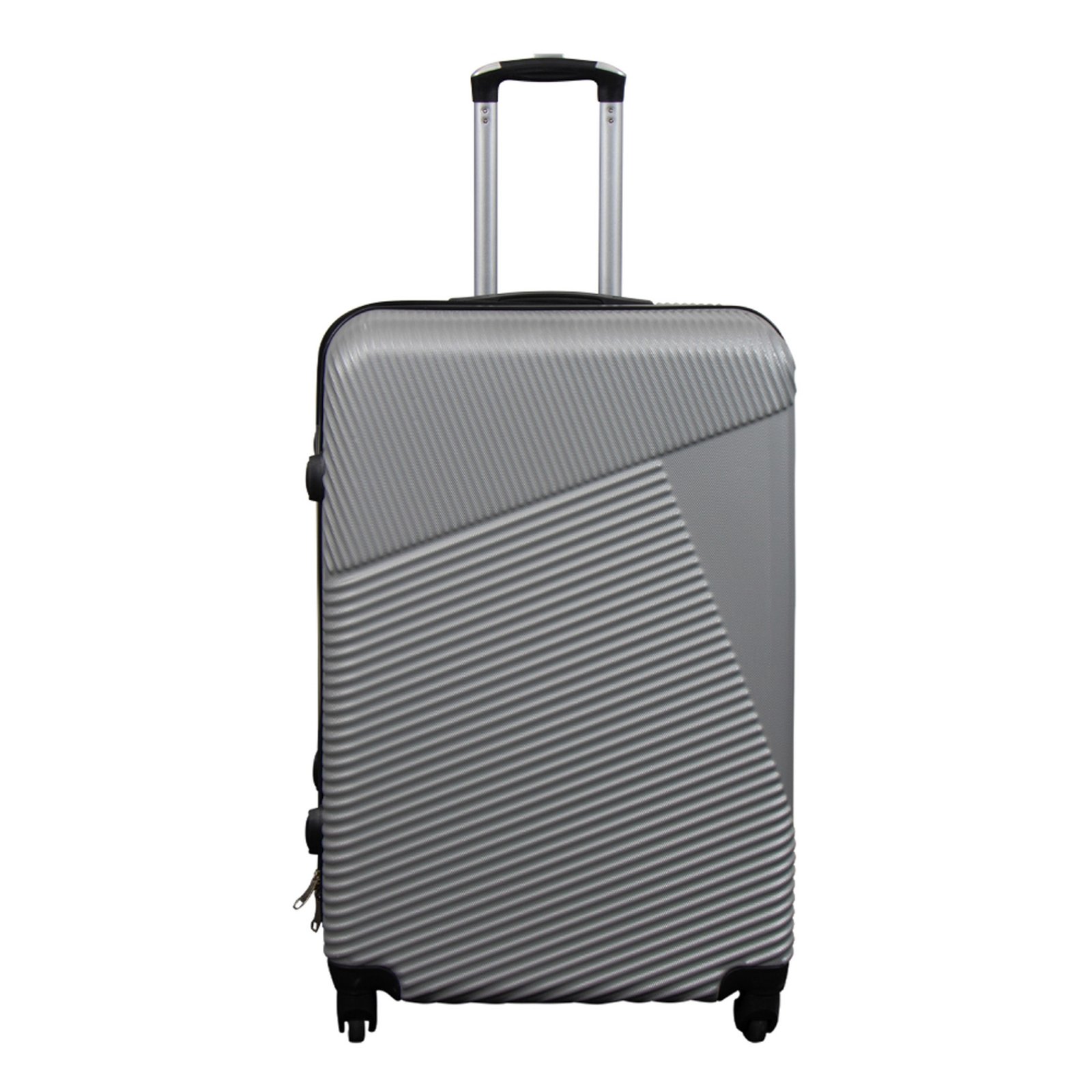 Erbjudanden på resväskor - Hardcase - Storlek Medium - Silver lines - Smart resväska