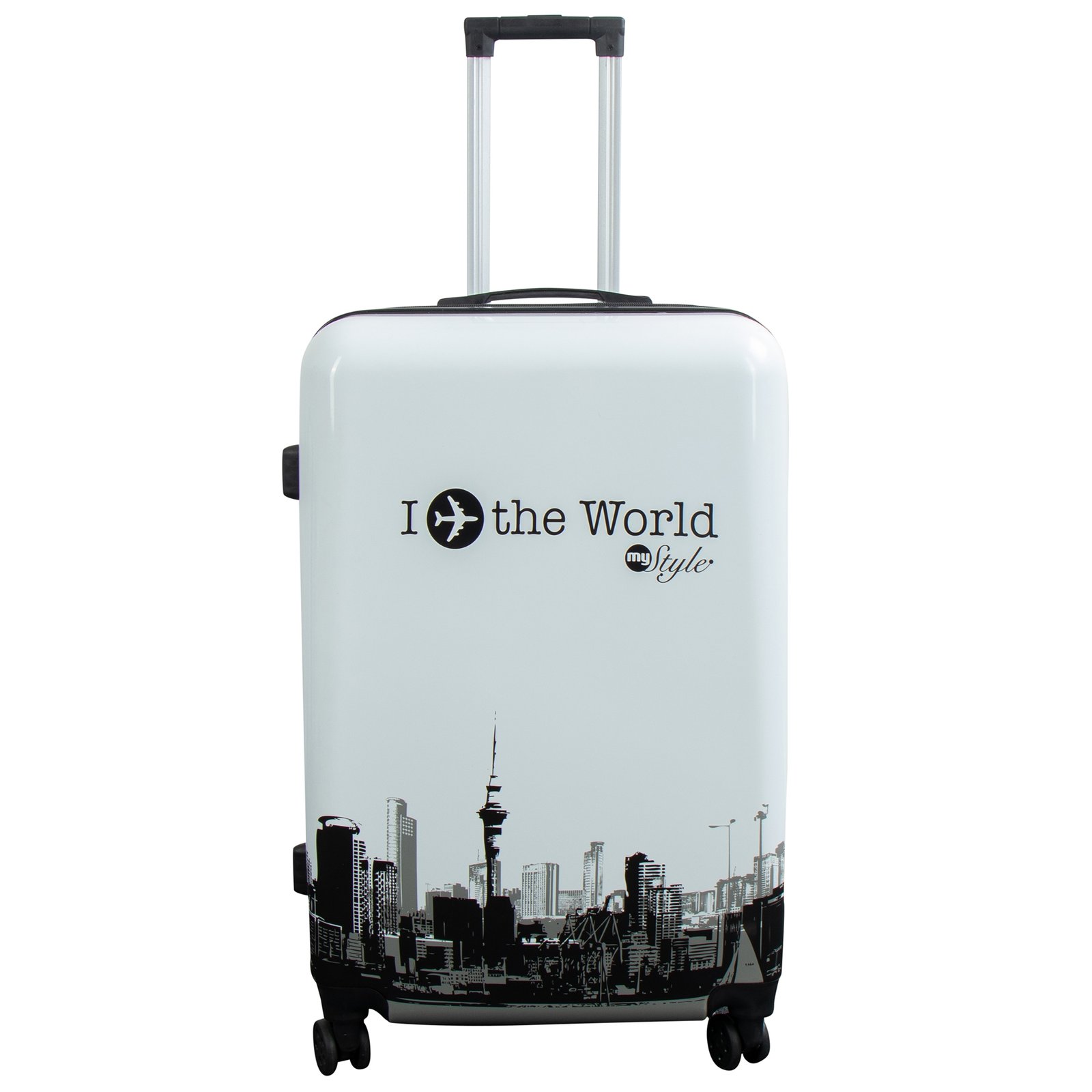 Stor resväska - I Love The World hardcase resväska - Exklusiv resväska