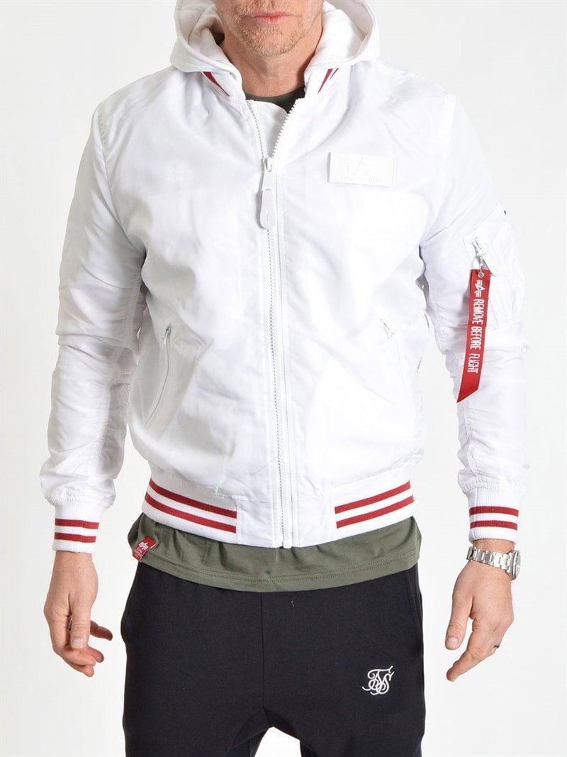 MA-1 TT Hood Defense White
