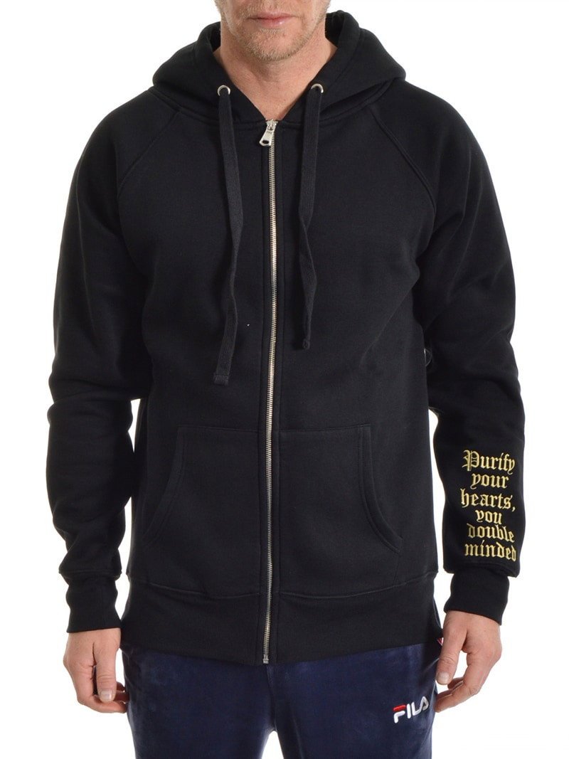 Purify Your Heart Hoodie Black
