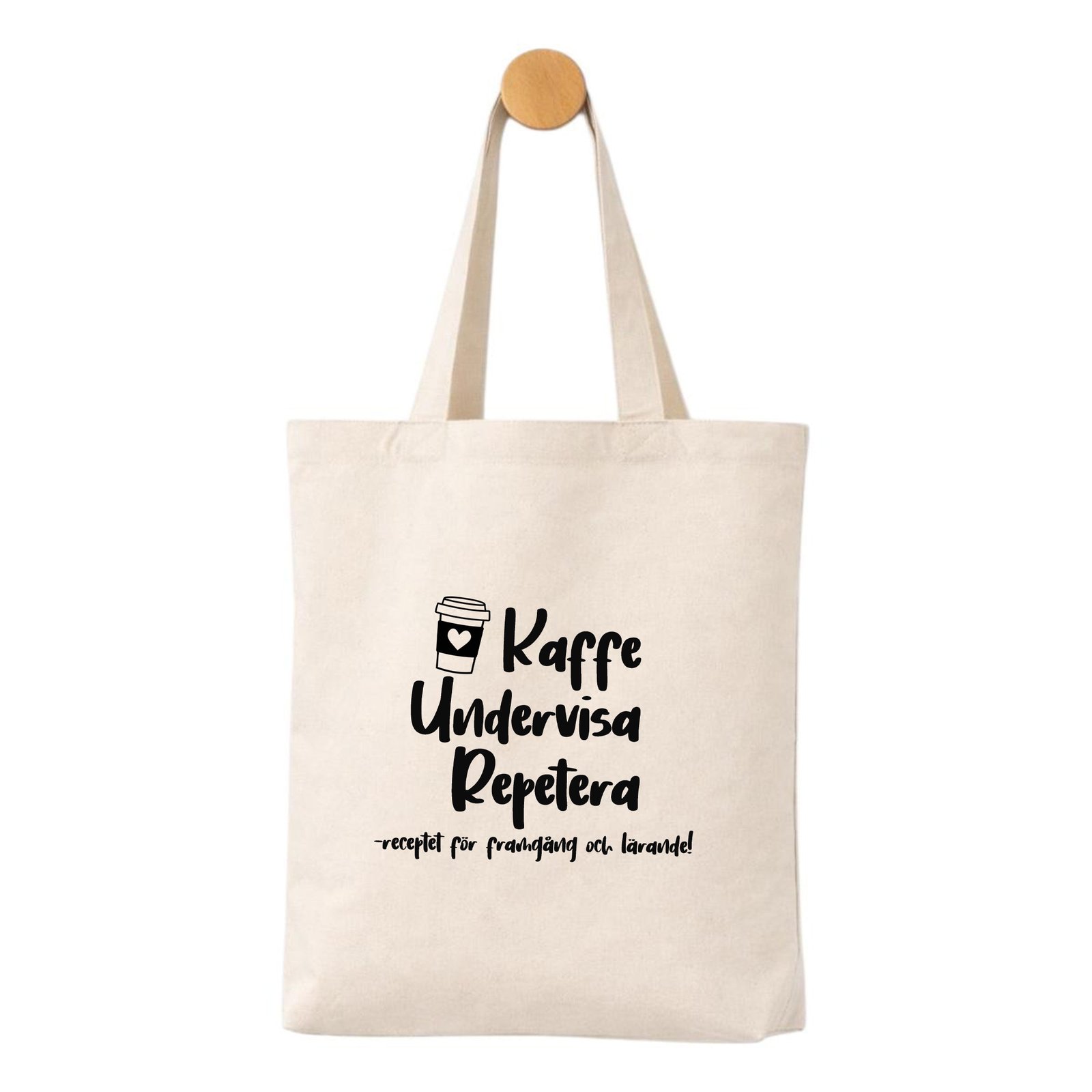 Tygpåse – Kaffe, undervisa, repetera - Natur