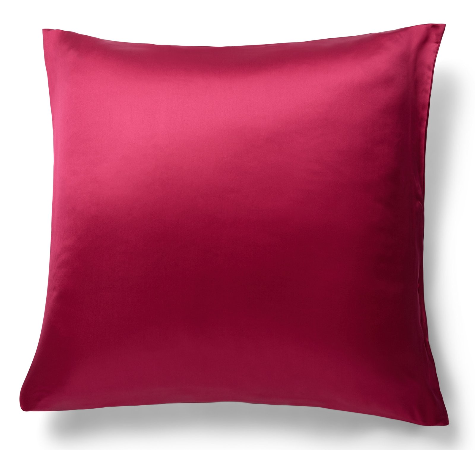 Sidenörngott 60x63 cm - 100% mullbärssilke - Mörk pink