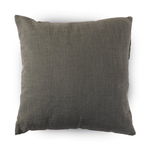 Prydnadskudde 45x45 cm - 100% bomull - Grön