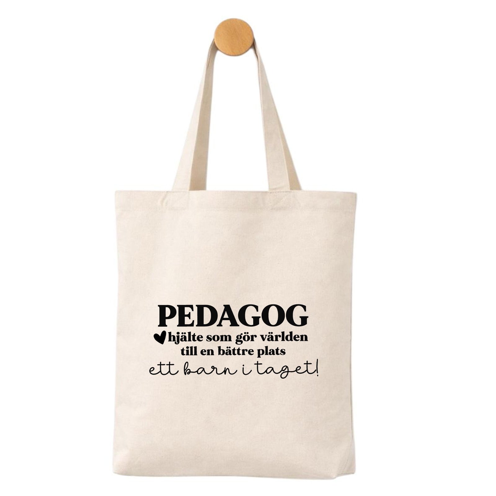 Tygpåse – Pedagog / Lärare, hjälte som gör världen till en bättre plats - Natur