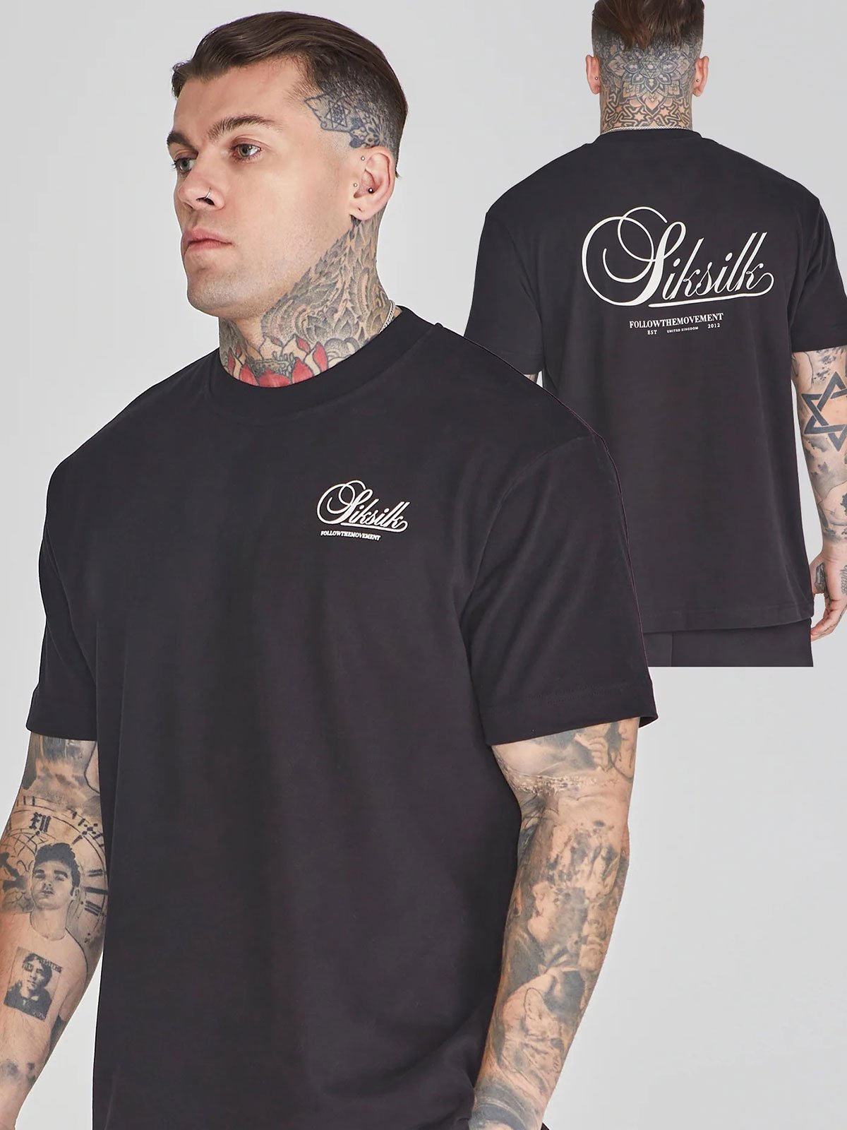 Graphic Tee Svart