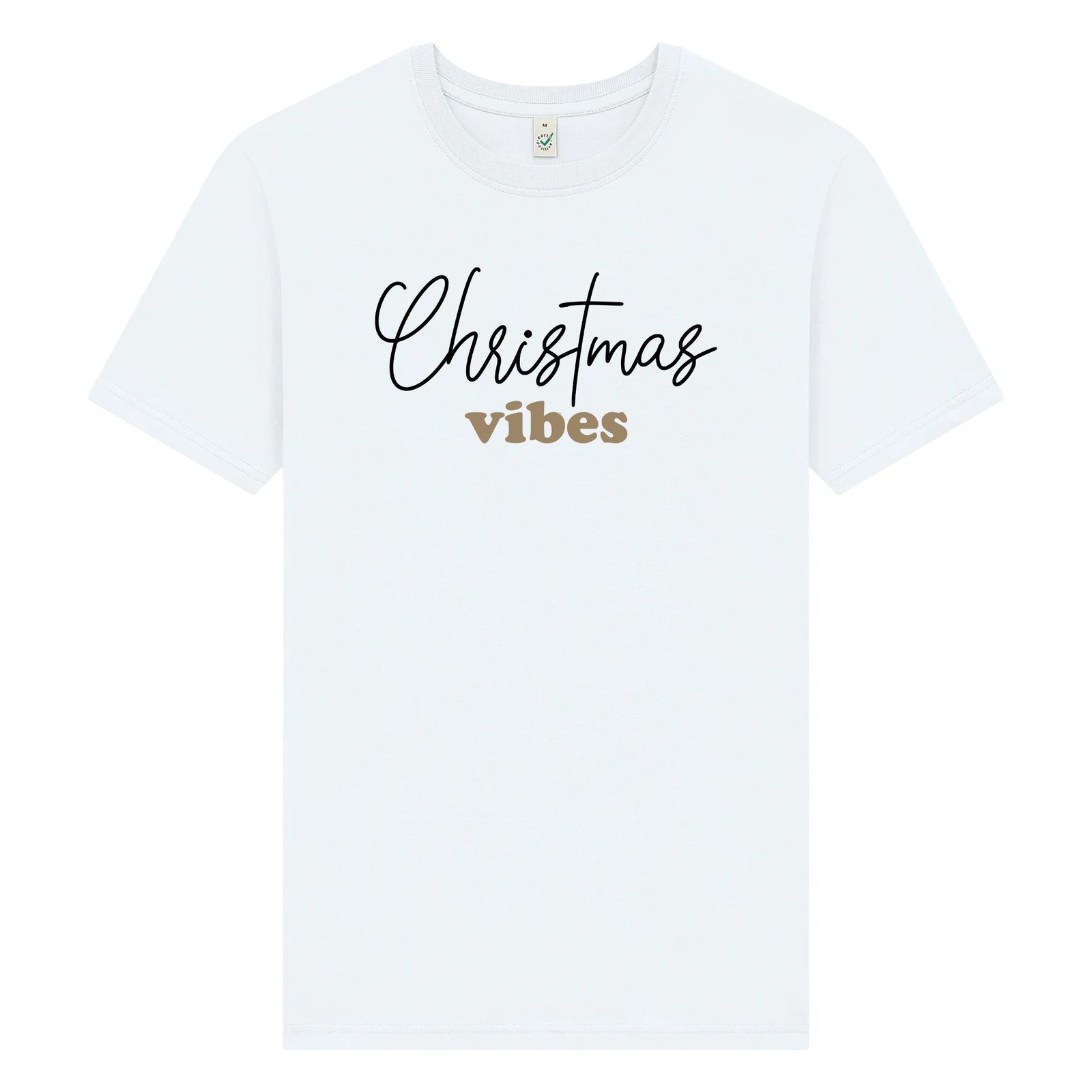 Christmas Vibes Unisex T-shirt – Julkänsla för Honom & Henne - Vit