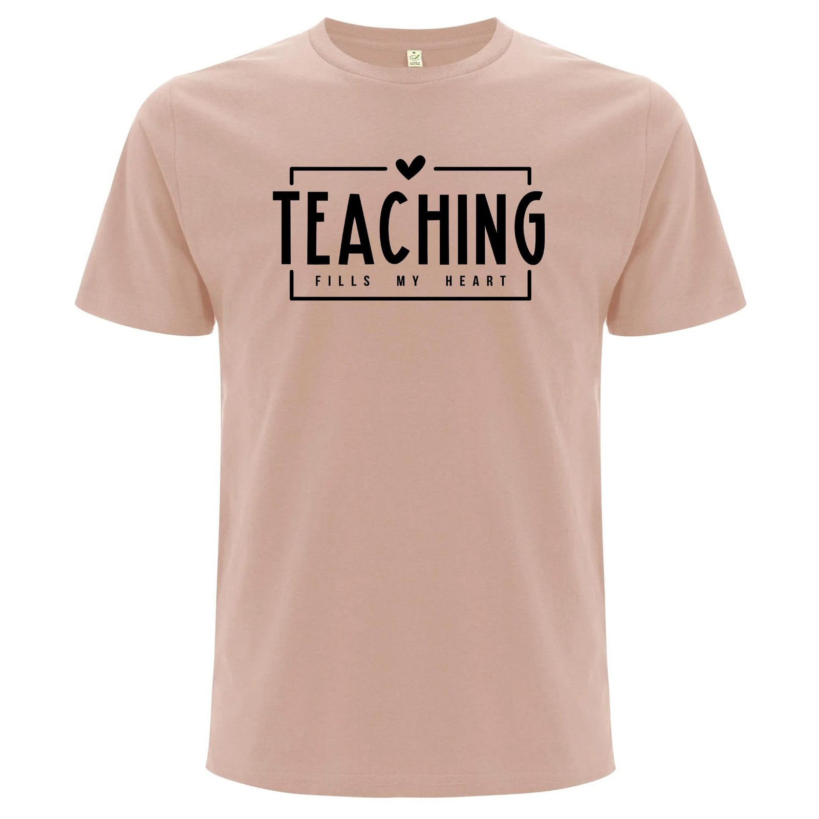 Teaching Fills My Heart – Undervisning Fyller Mitt Hjärta T-shirt - Misty Pink