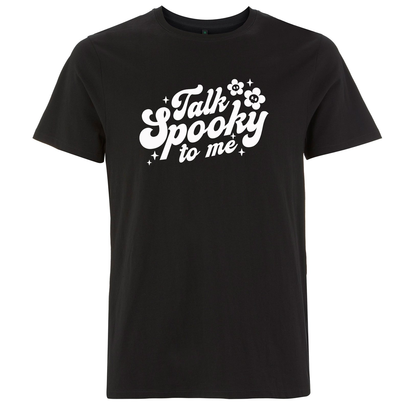 Talk Spooky to Me – Unisex Halloween T-shirt - Svart