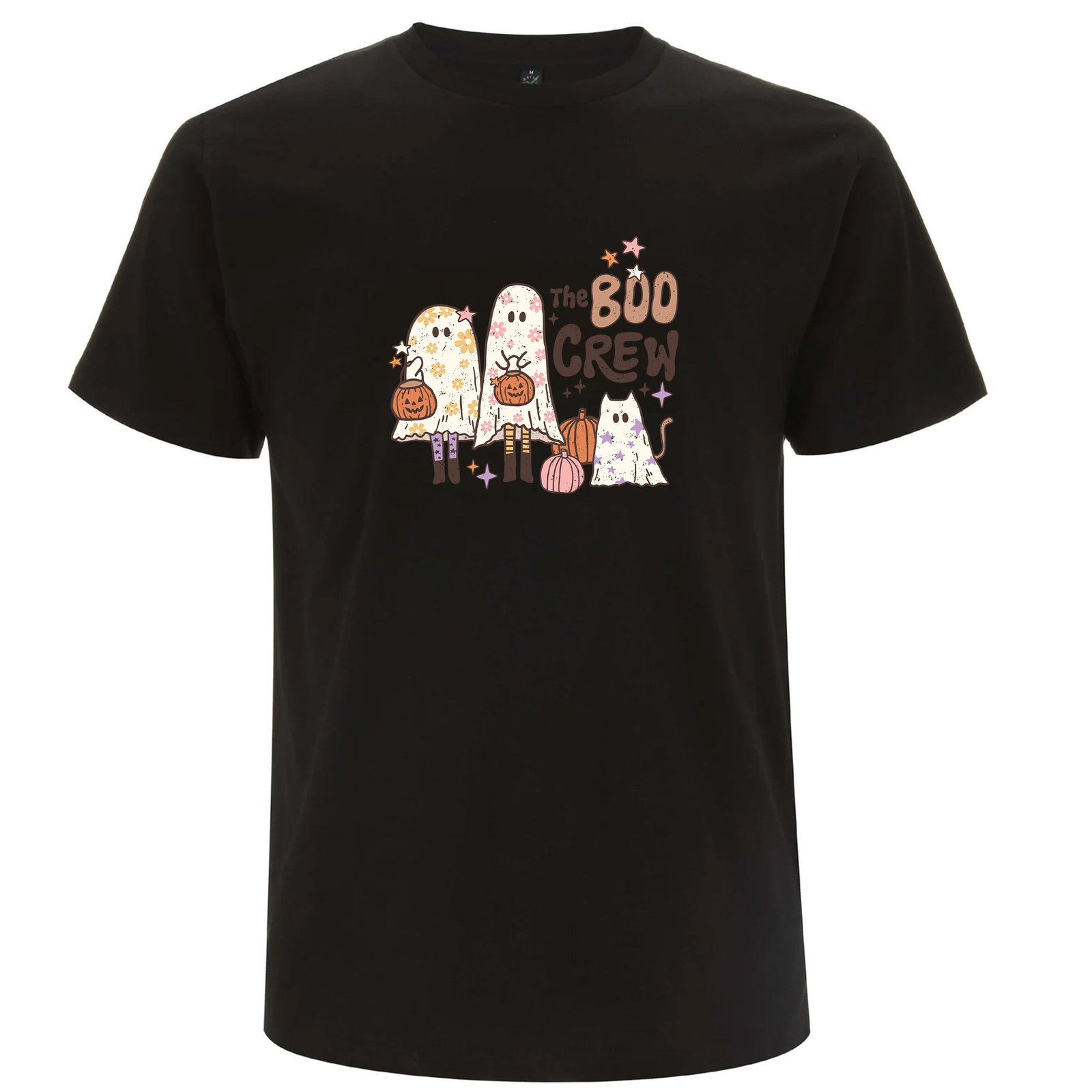 The BOO Crew Halloween T-shirt – Matcha med Familjen - Svart