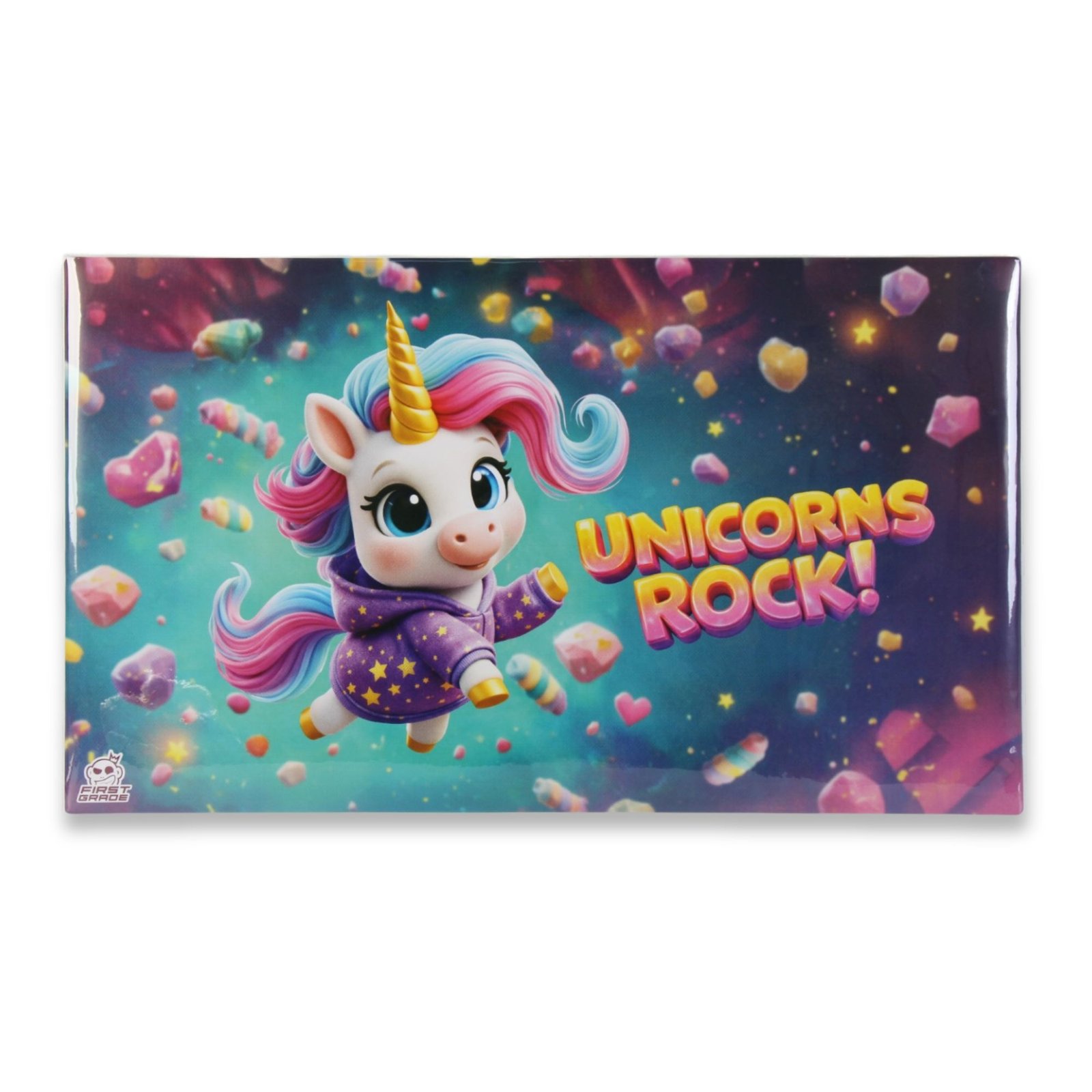 Unicorn skrivunderlägg till skrivbord - 60x35 cm
