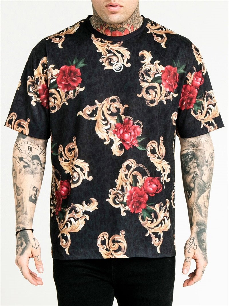 DA Essential Tee Floral Animal