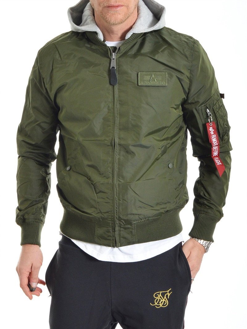 MA-1 TT Hood Dark Green