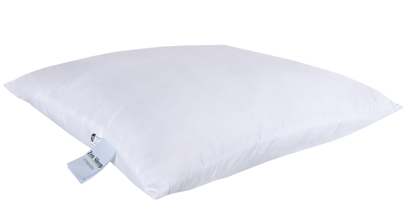 Fiberkudde - Allergivänlig huvudkudde - 60x63cm - Mellanhög kudde - Zen Sleep