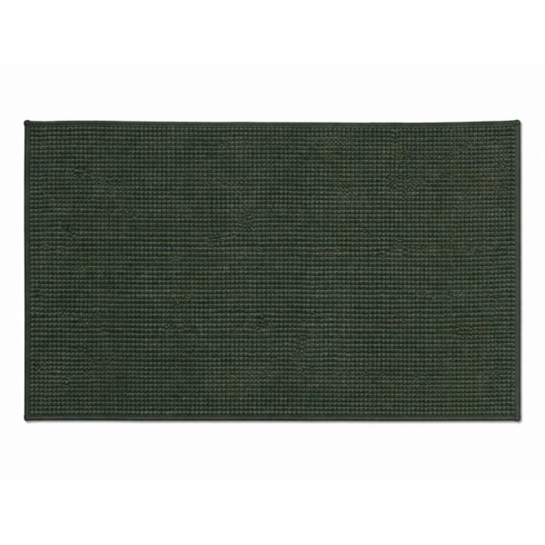 Badmatta - 50x80 cm - Halkfri badmatta - Grön
