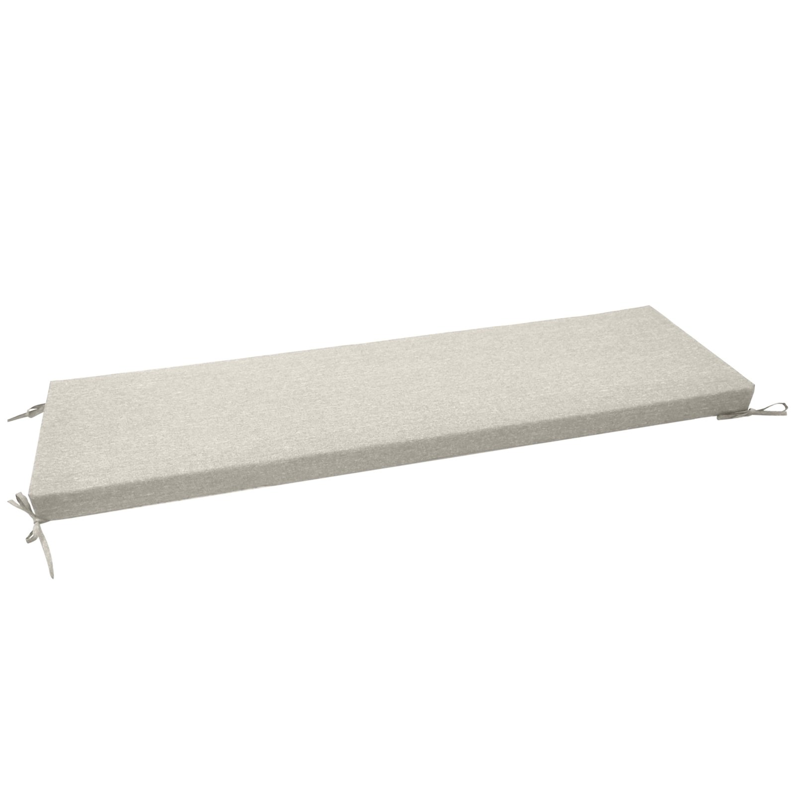 Kudde till trädgårdsbänk 7 cm tjock - 148x45 cm - Beige trädgårdskudde till bänk - Nordstrand Home