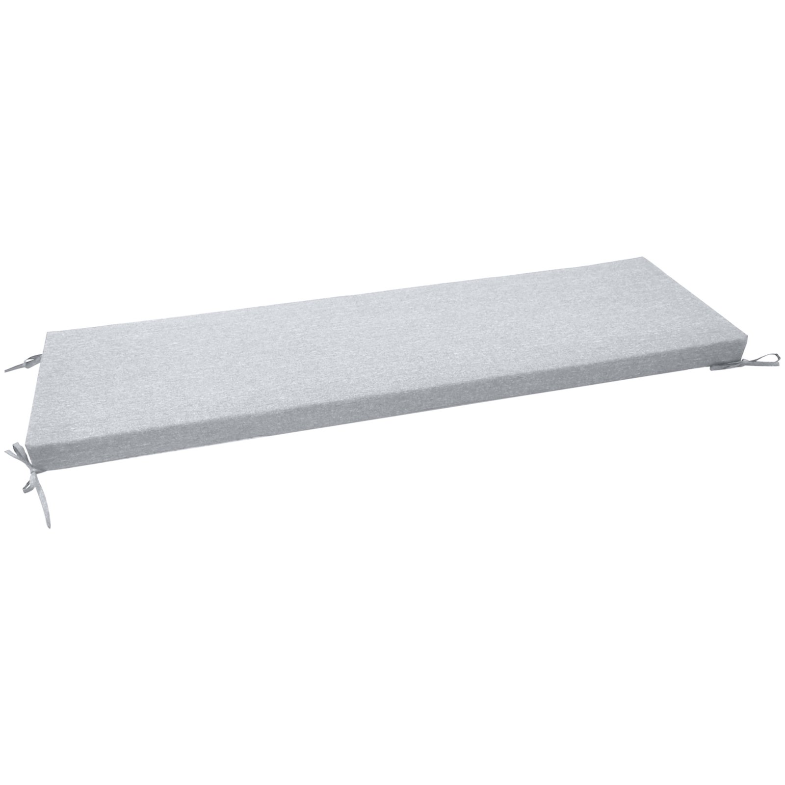 Dyna för trädgårdsbänk 7 cm tjock - 148x45 cm - Grå trädgårdsdyna för bänk - Nordstrand Home