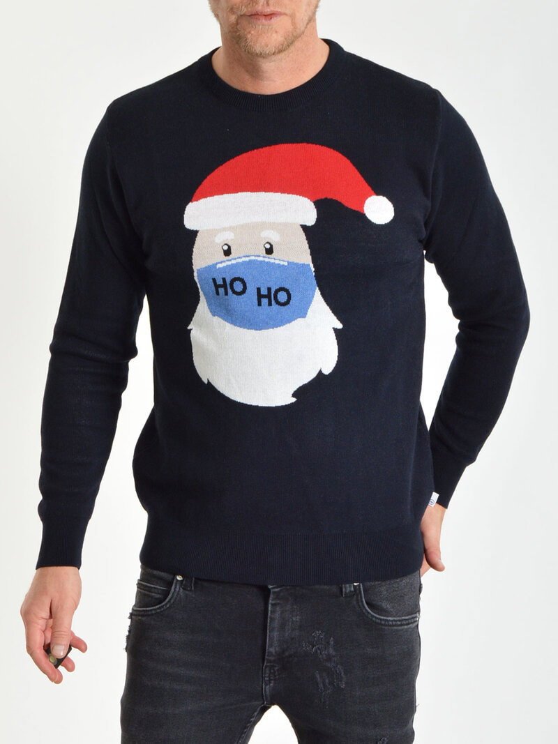 Christmas Knit Ho Ho Santa