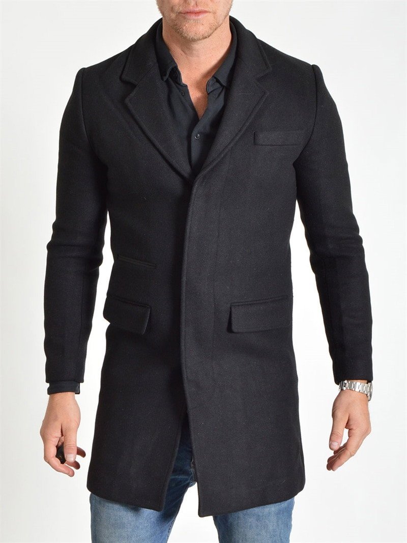 Benjamin Coat Black