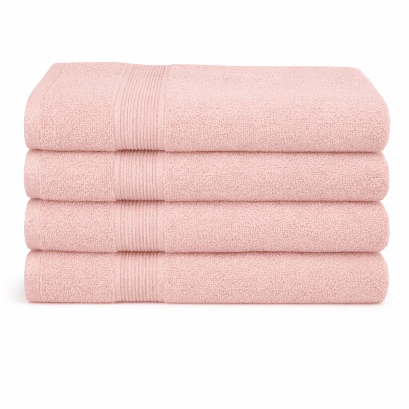 Bambuhandduk - Badhandduk 70x140 cm - Bambu/bomullsfrotté - Rosa