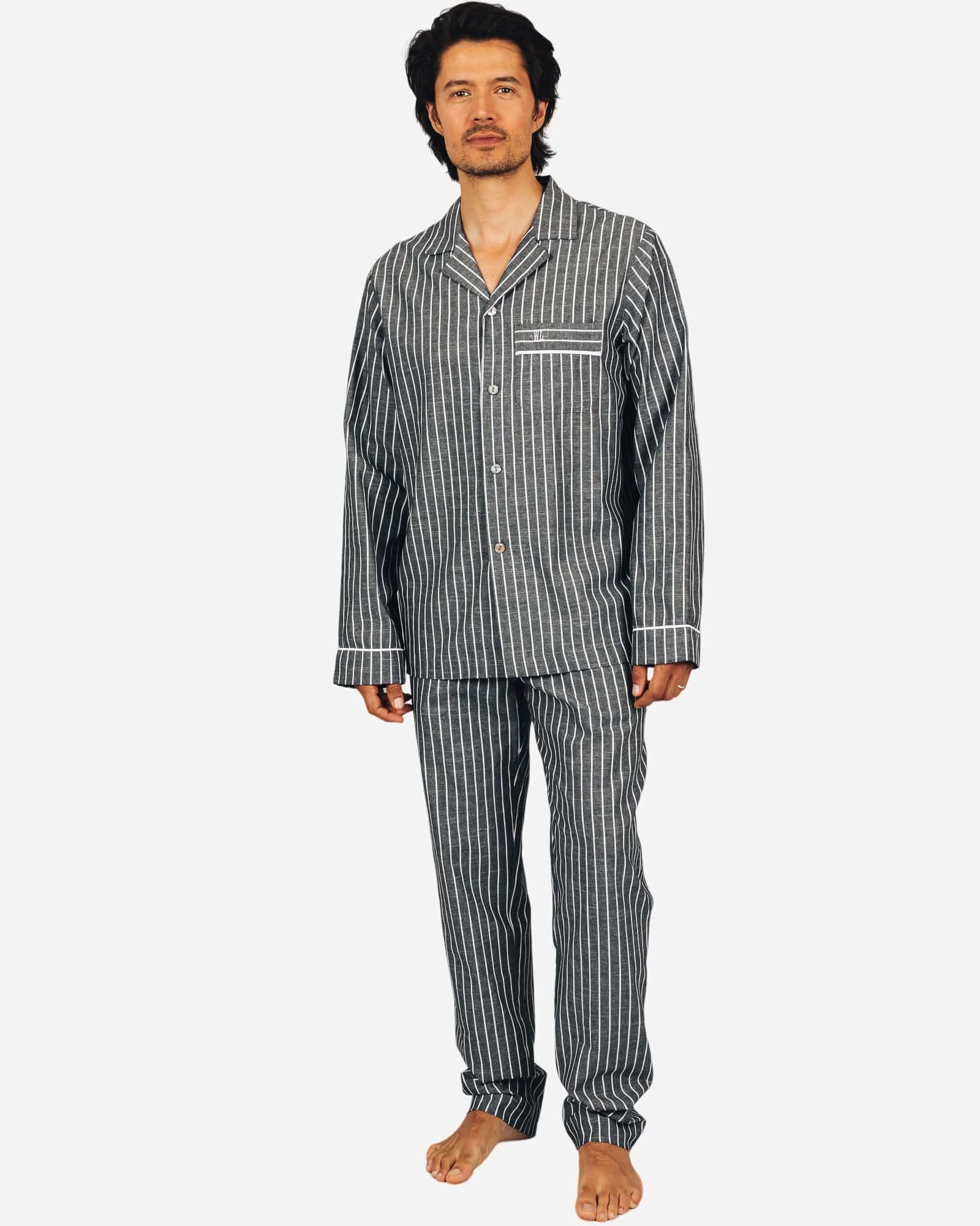 Men's pyjamas - Black Stripe