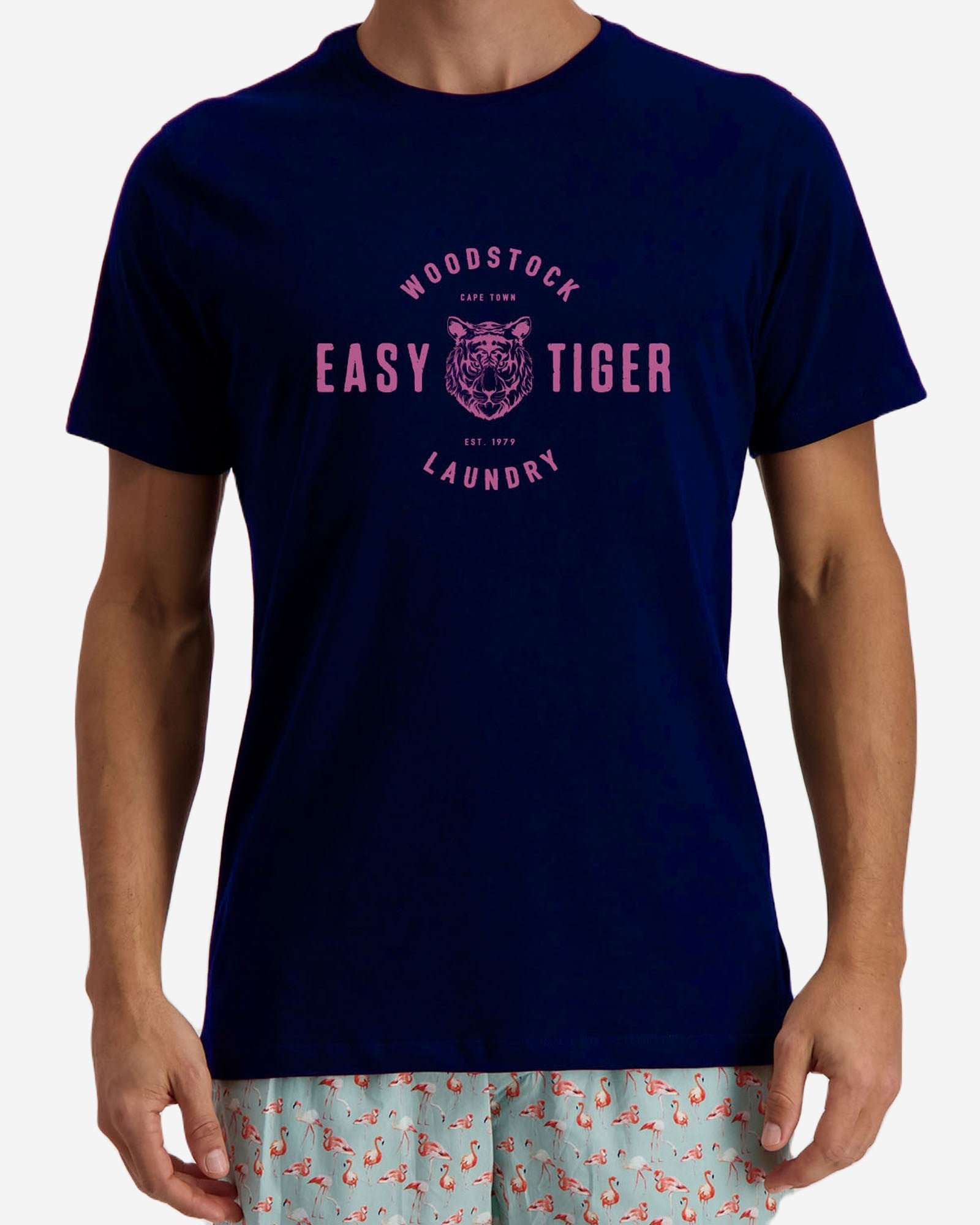 Men's T-shirt - Easy Tiger Pink