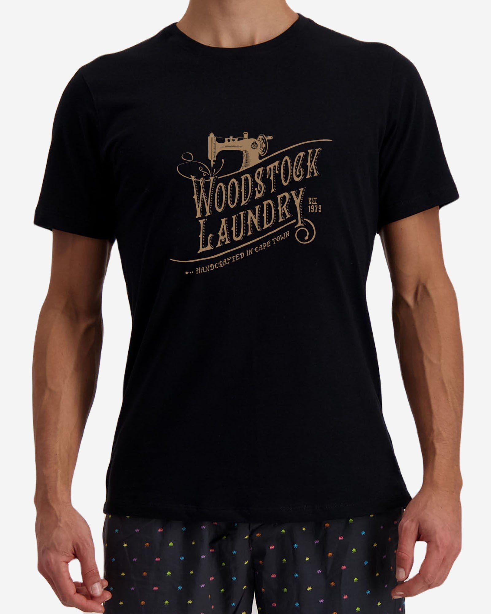 Men's T-shirt - Logo On Black