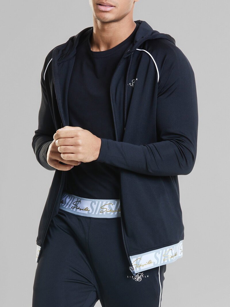 Scope Signature Tape Hoodie Black