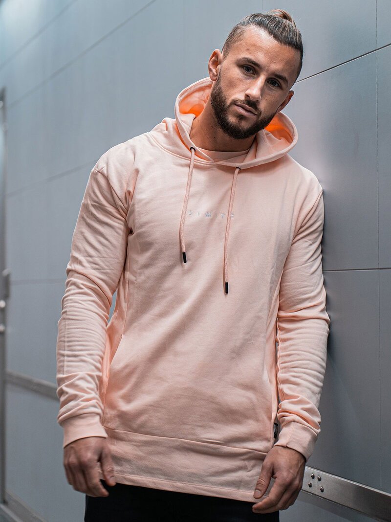 Limité Logo Hoodie Dusty Pink