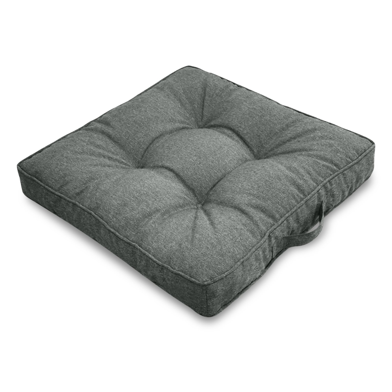 Futondyna för trädgårdsstol - 50x50 cm - 8 cm tjock - Grön trädgårdskudde för utomhusbruk - Nordstrand Home