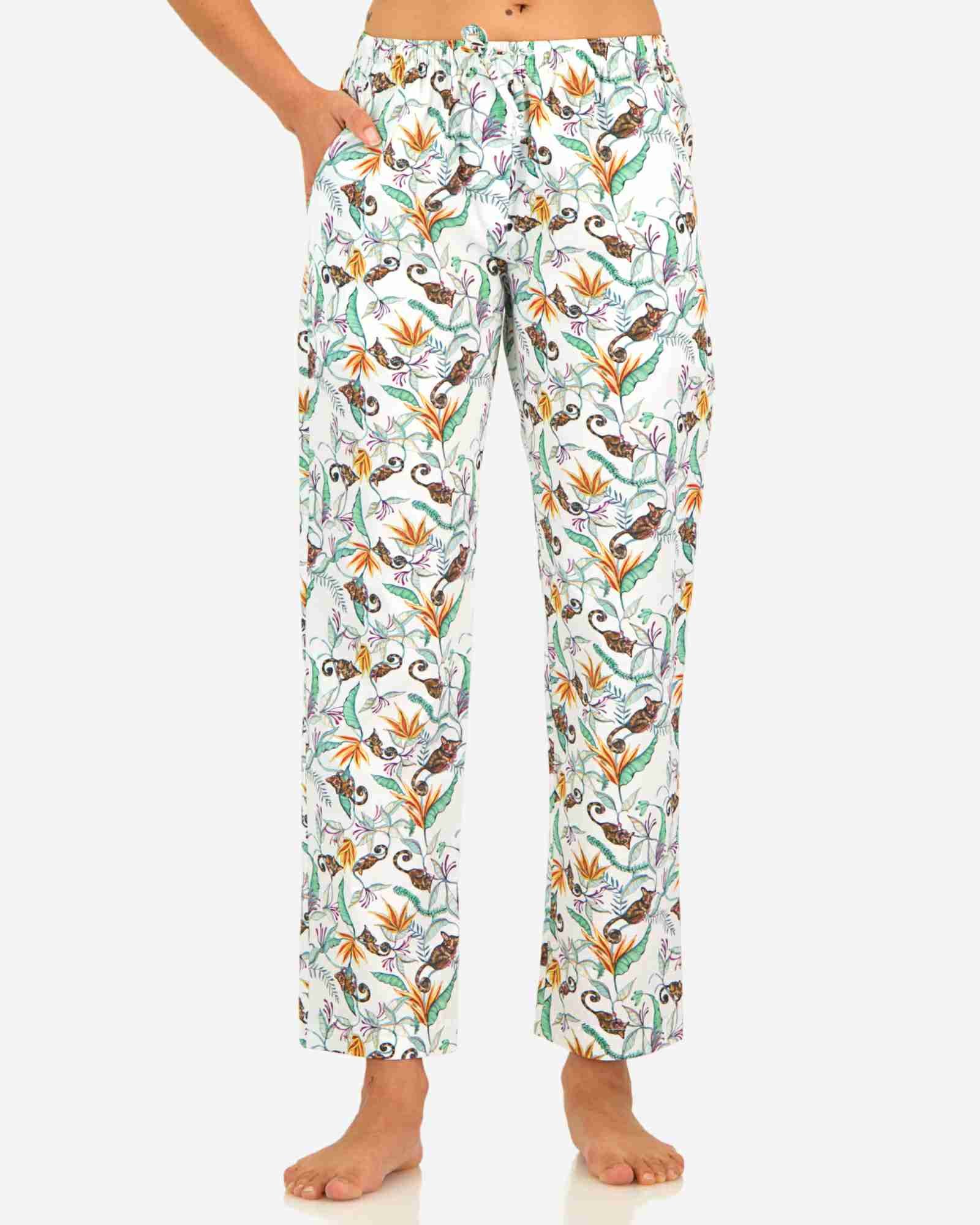 Women's Lounge Pants – Nag Apies White