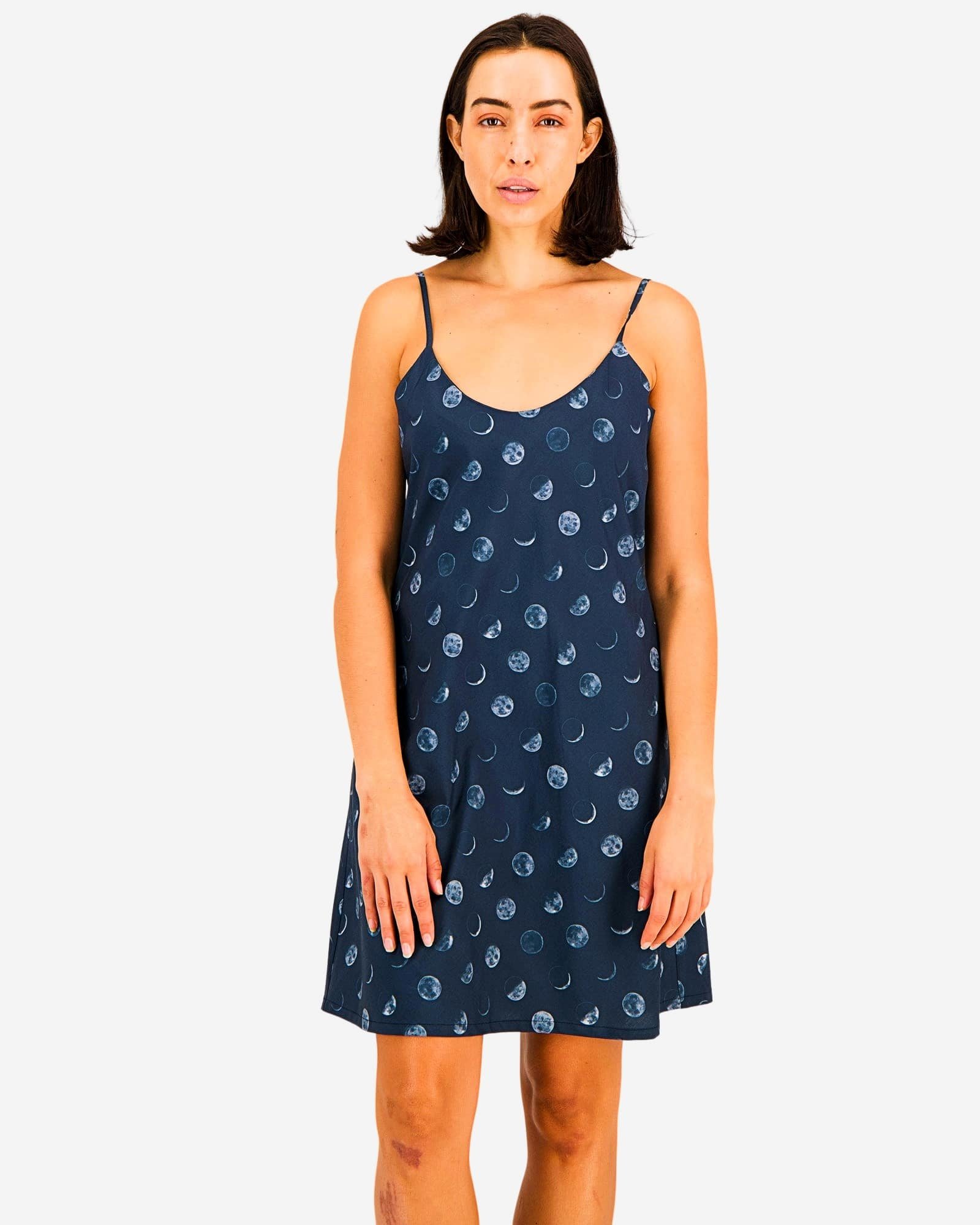 Women's Chemise Nighty Slip dress - Nighty - Moons