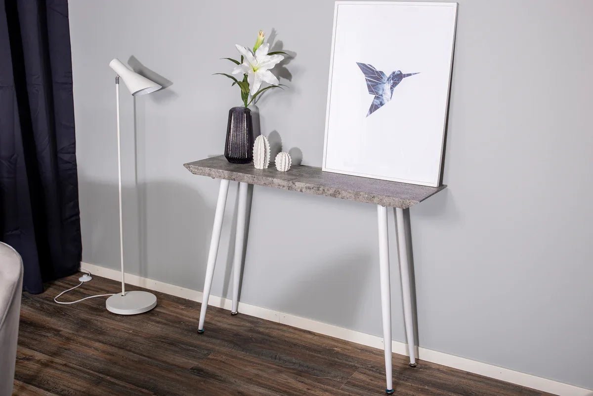 Venture Design Edge Sidobord 110 x 30 Vit